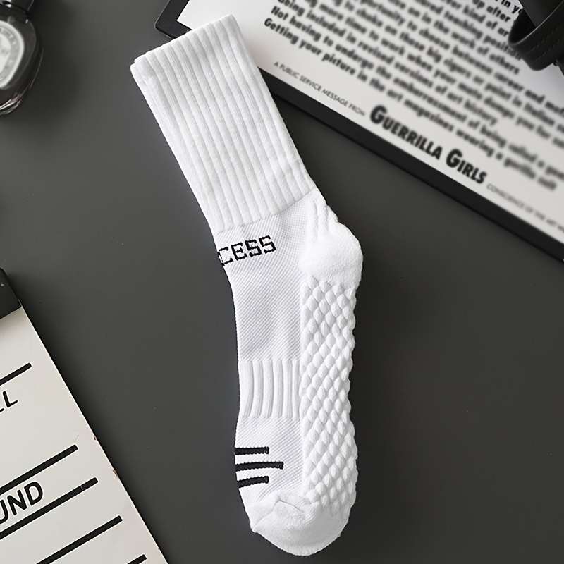 Sock White Eight Pairs One Size