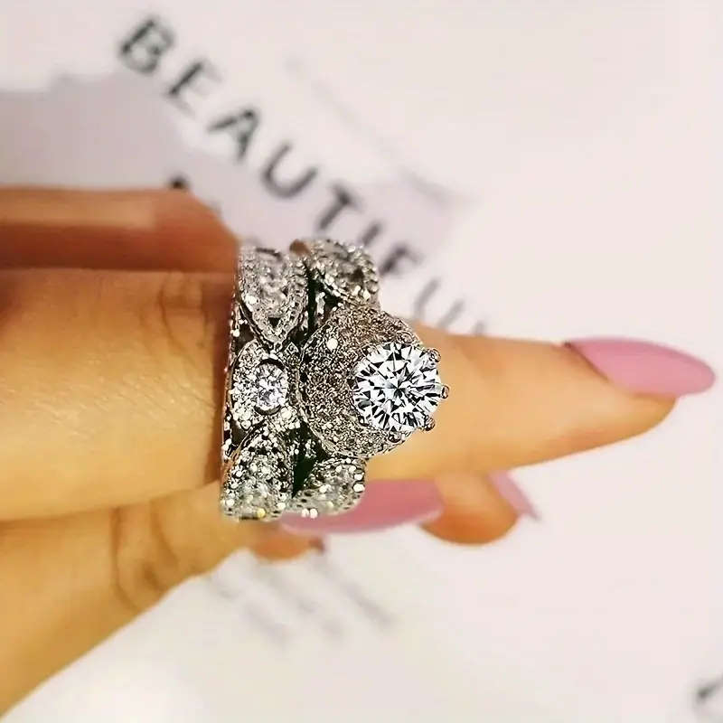 White Zirconia, Inspired Eternity Ring