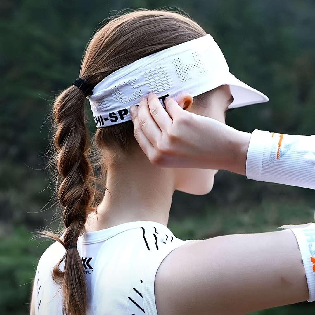 Breathable Fabric Designer-Inspired Open-Top Baseball Cap With Eyelets Sweat-Wicking Light