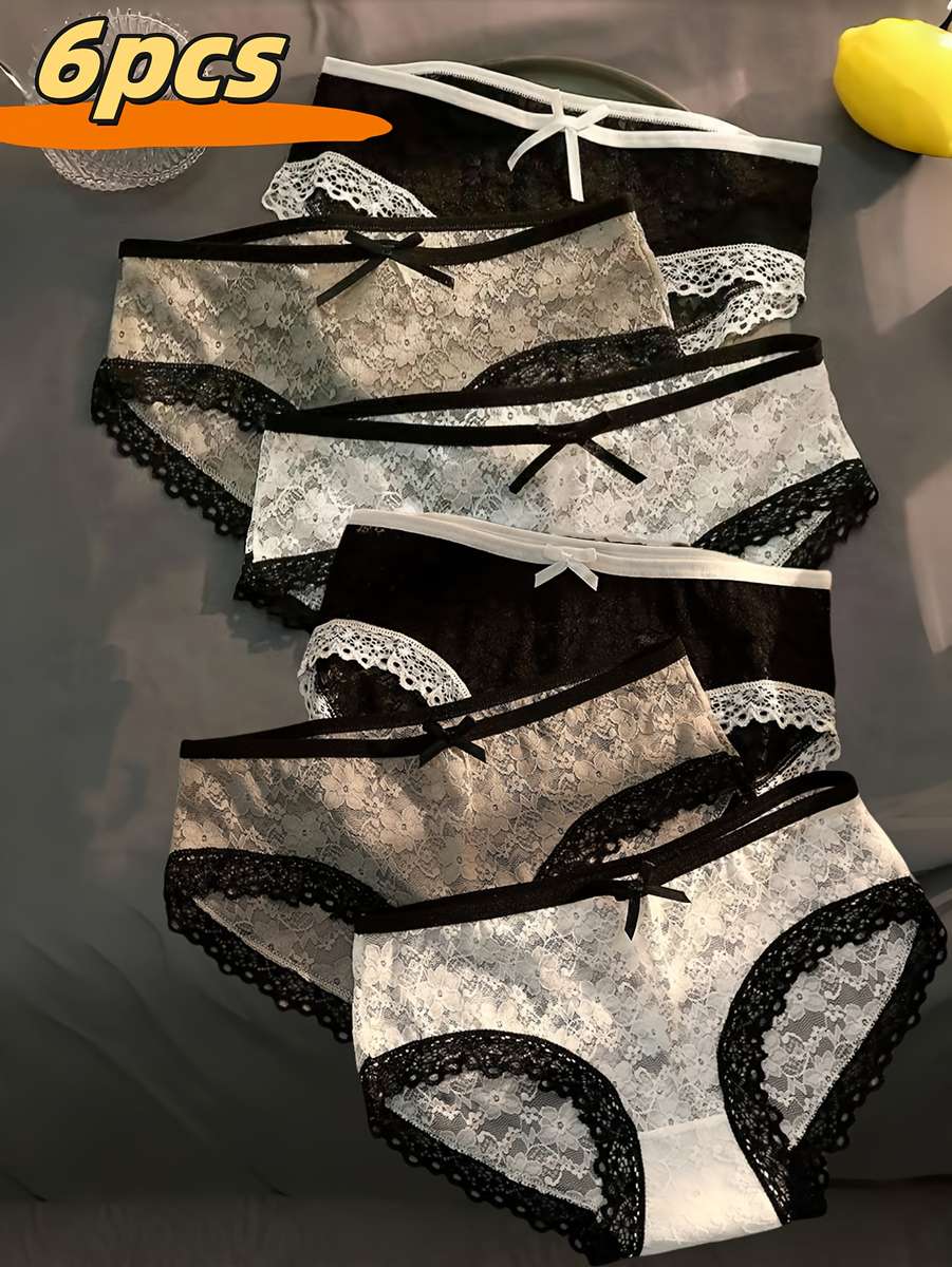 Womens Underwear Color 6 Mixed Colors Sizeasian Xl