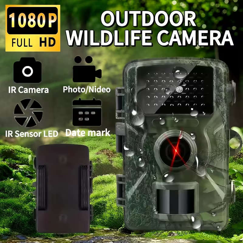 HD Outdoor Wildlife Camera with Built-in Screen Display