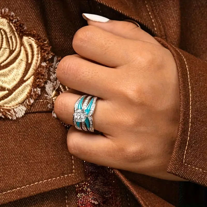 Bohemian Style Women's Wedding Ring