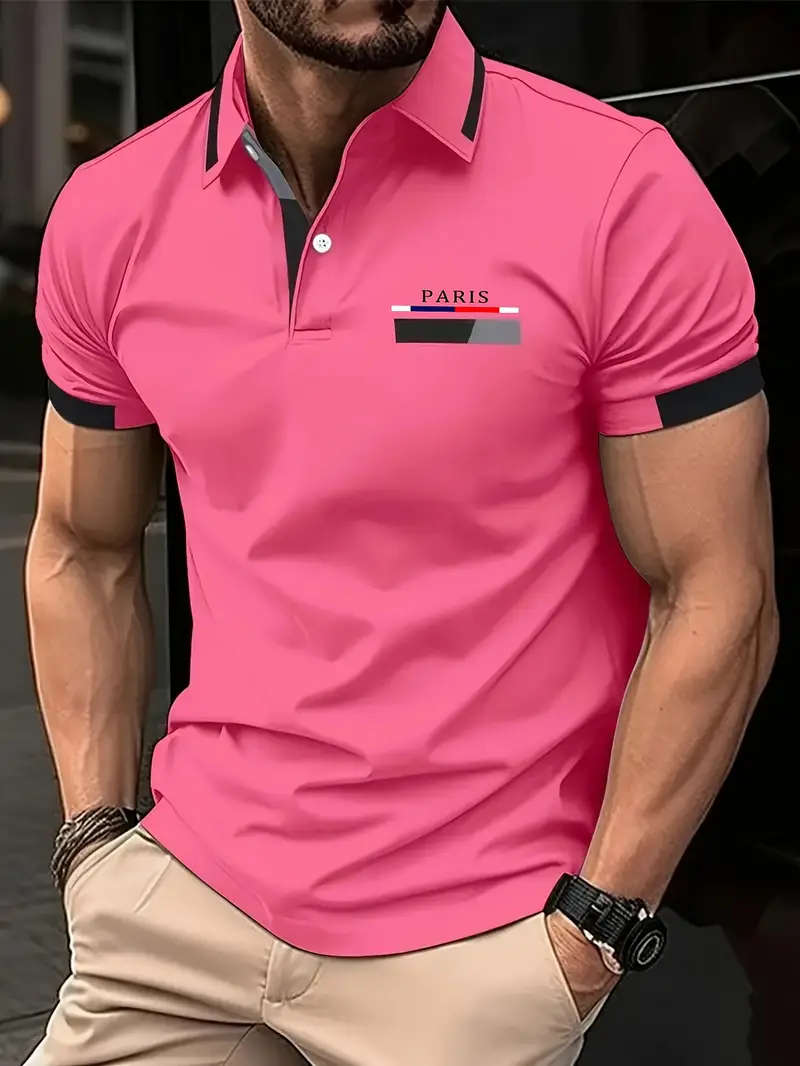 Men's Golf Short Sleeve Shirt
