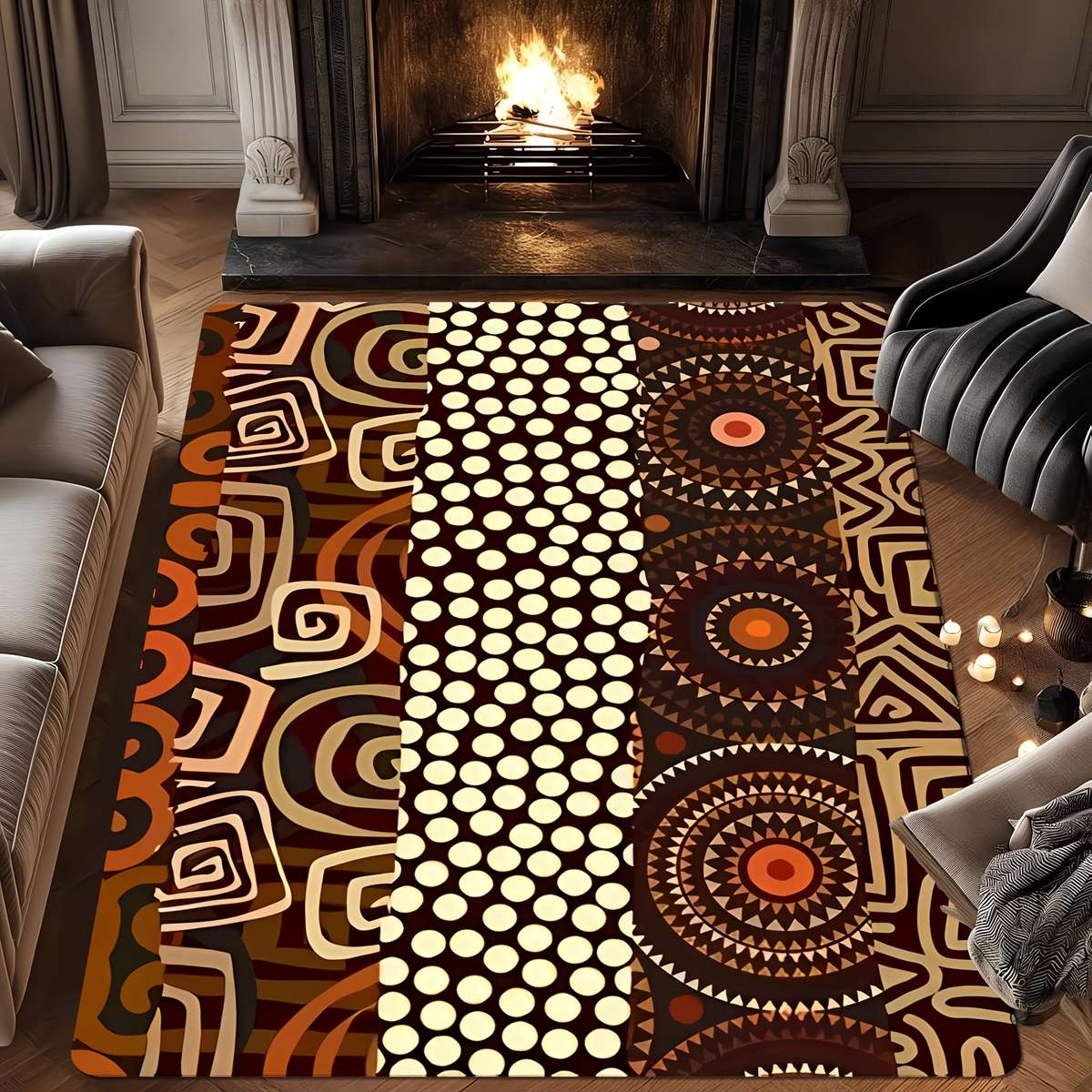 1Pc 80x120cm Floor Mat