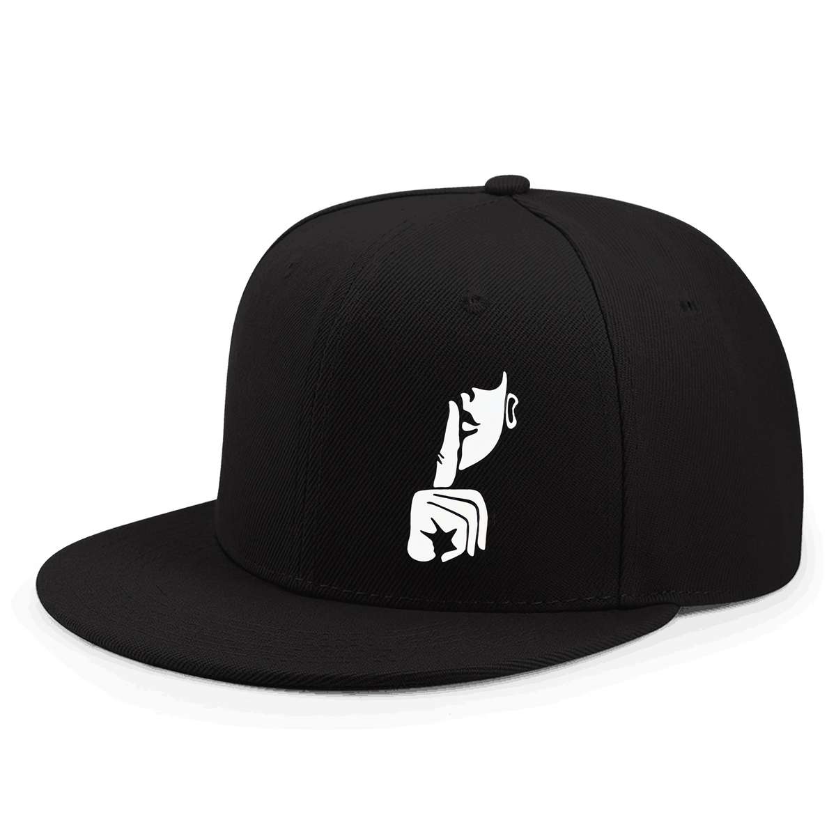 Unisex Hip-Hop Baseball Cap Adjustable Polyester Snapback Retro Style With Geometric Shush