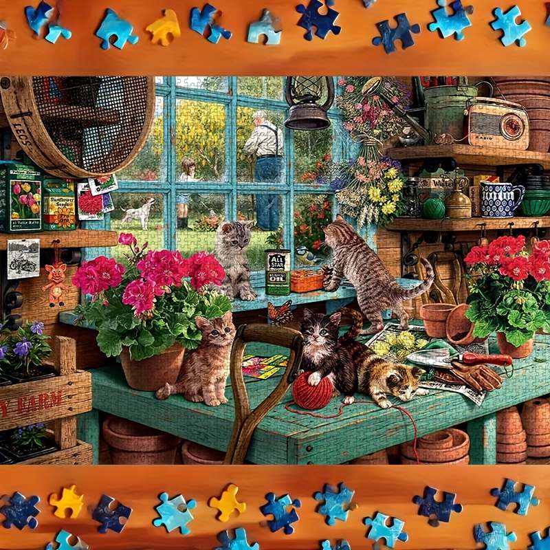1000 Piece Paper Puzzle For Adults