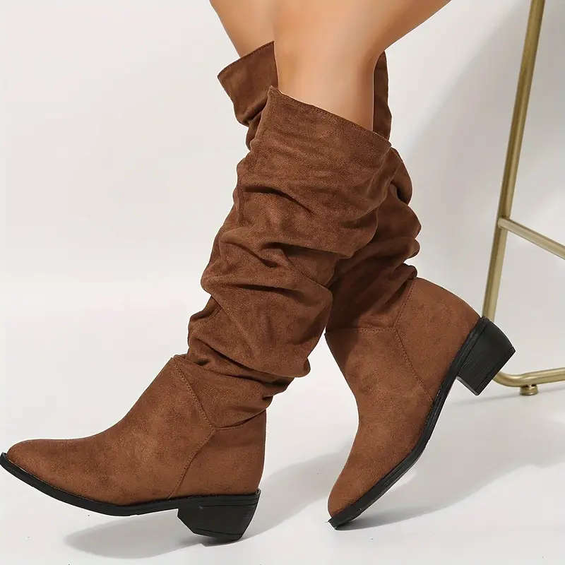 French Mid Calf Boots for Women