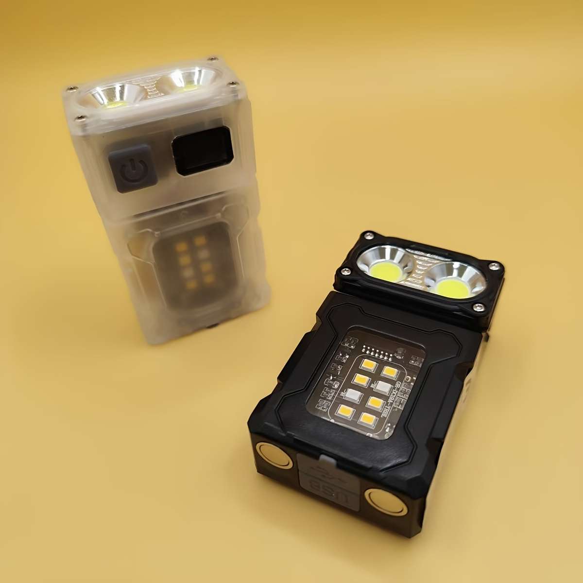 1PC Black Flashlight