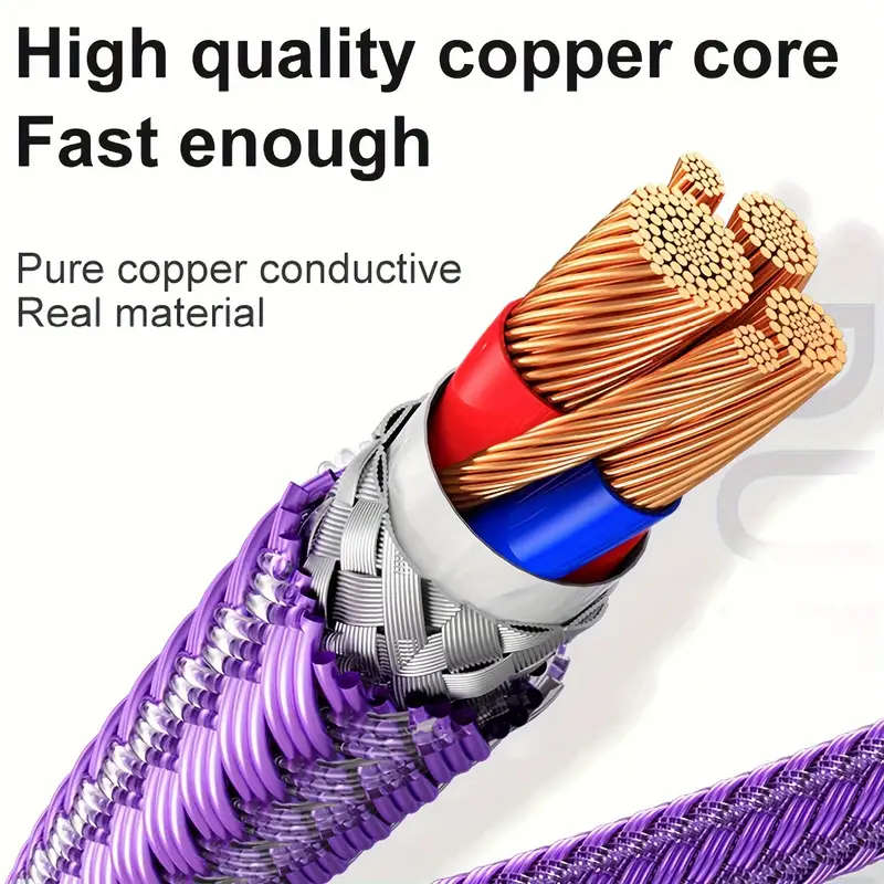 USB A to Type-C Fast Charging Cable