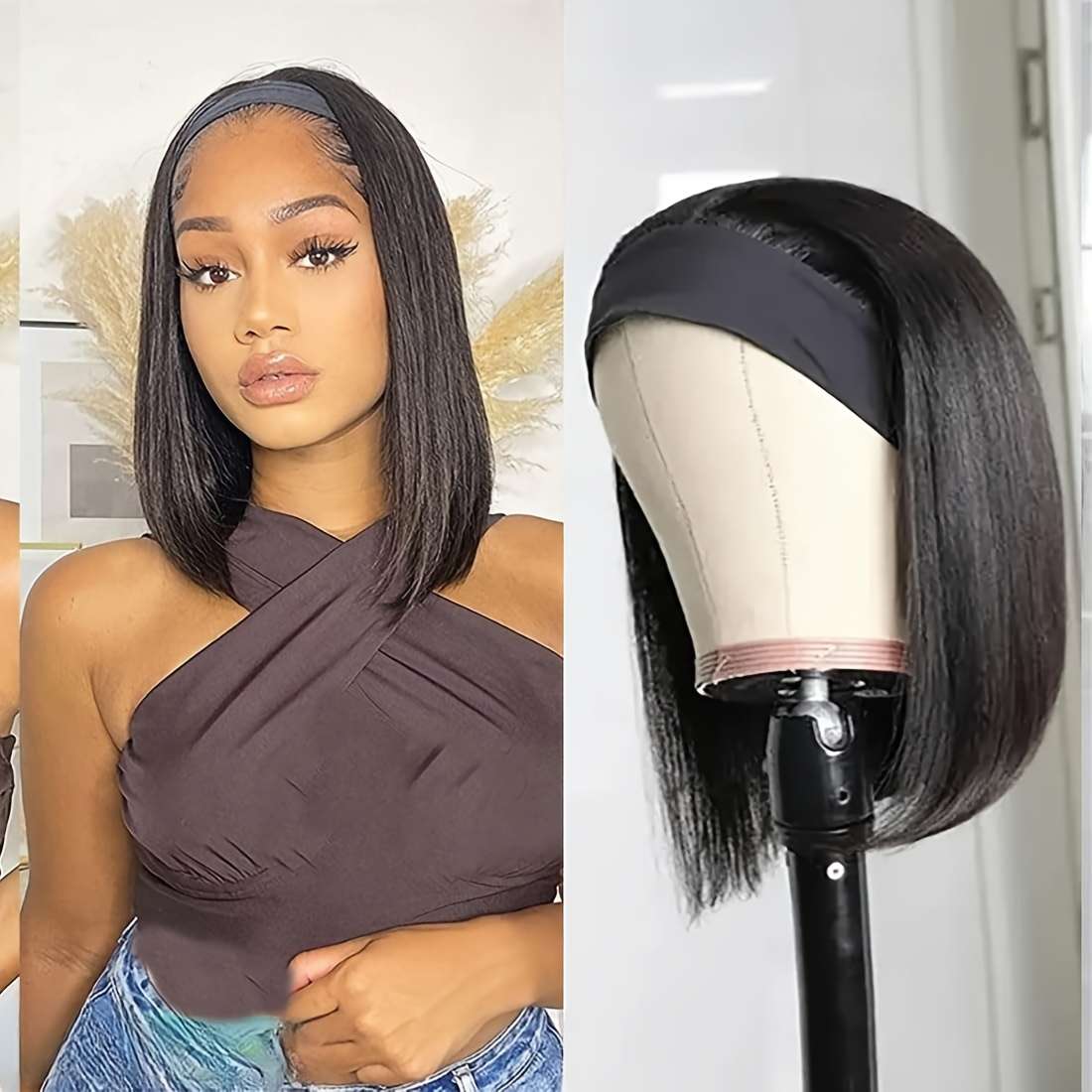 1Pc 1B 25.4cm Fashion Design Wig