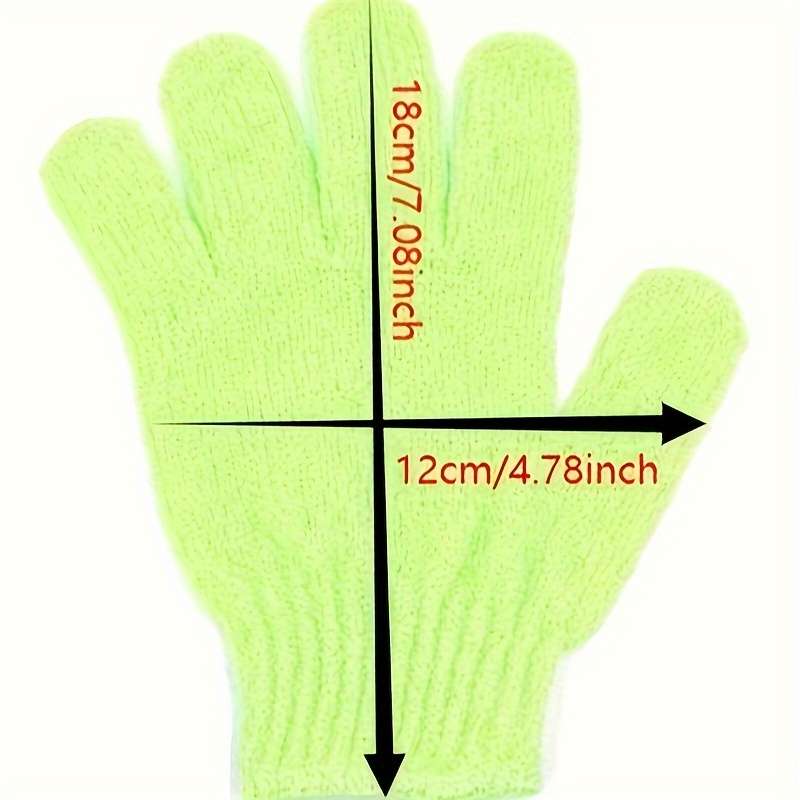 5 Pairs Colorful Nylon Gloves Multi Purpose Work Gloves