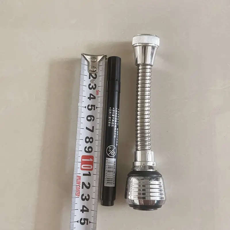 Universal 360° Rotatable Kitchen Faucet Aerator, Water Saving Anti-Splash Basin Faucet Extension