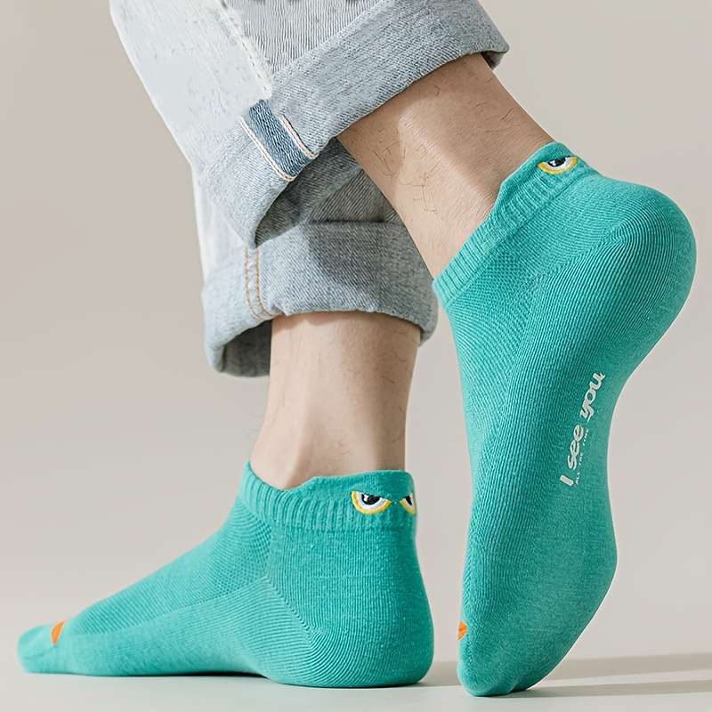 8 Pairs Black One Size High Elastic Socks