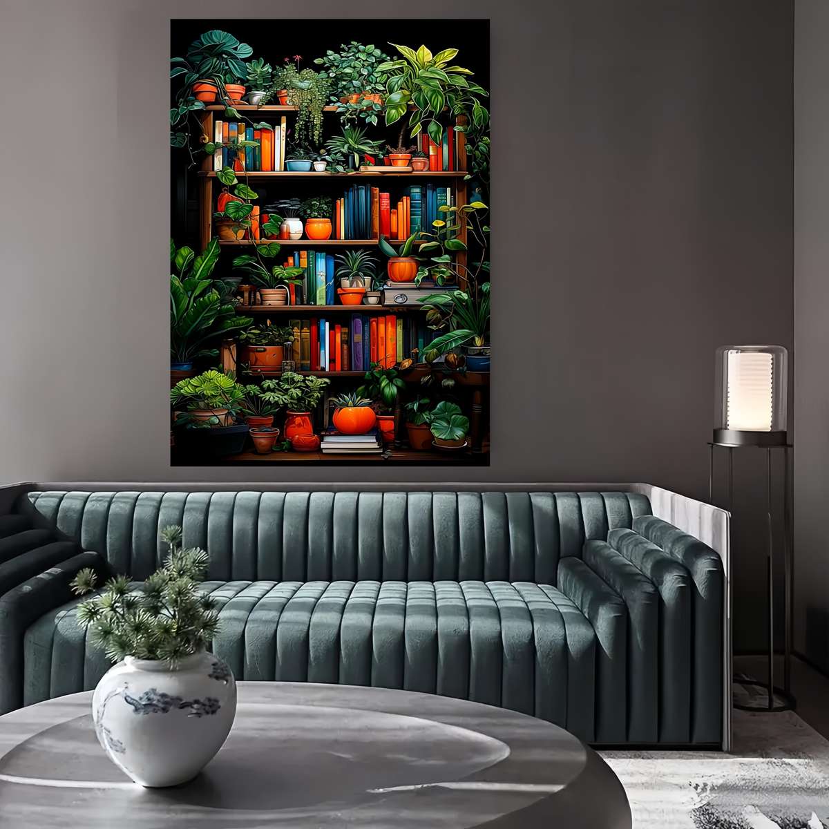 1000pcs DIY Jigsaw Puzzle Bookshelf Design Thick Durable White Cards Perfect fo