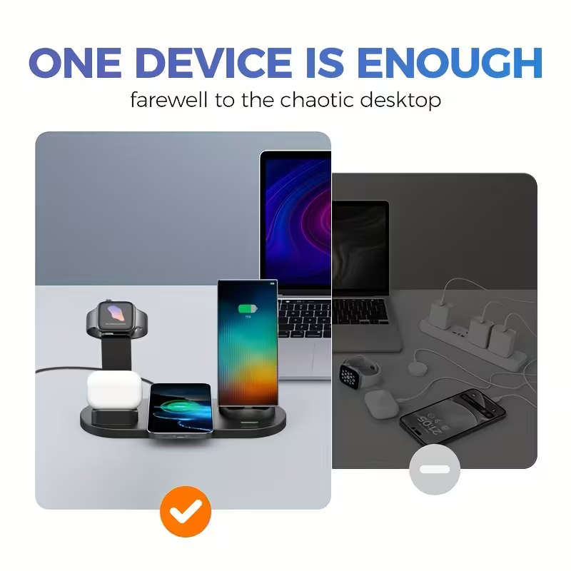 15W Fast Charging, Wireless Charging Station