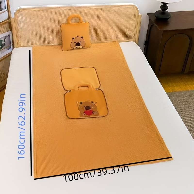 Blanket Style Chubby Face Cute