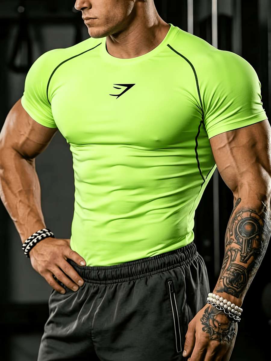 Men S Clothing Color Fluorescent Green Size Uk L