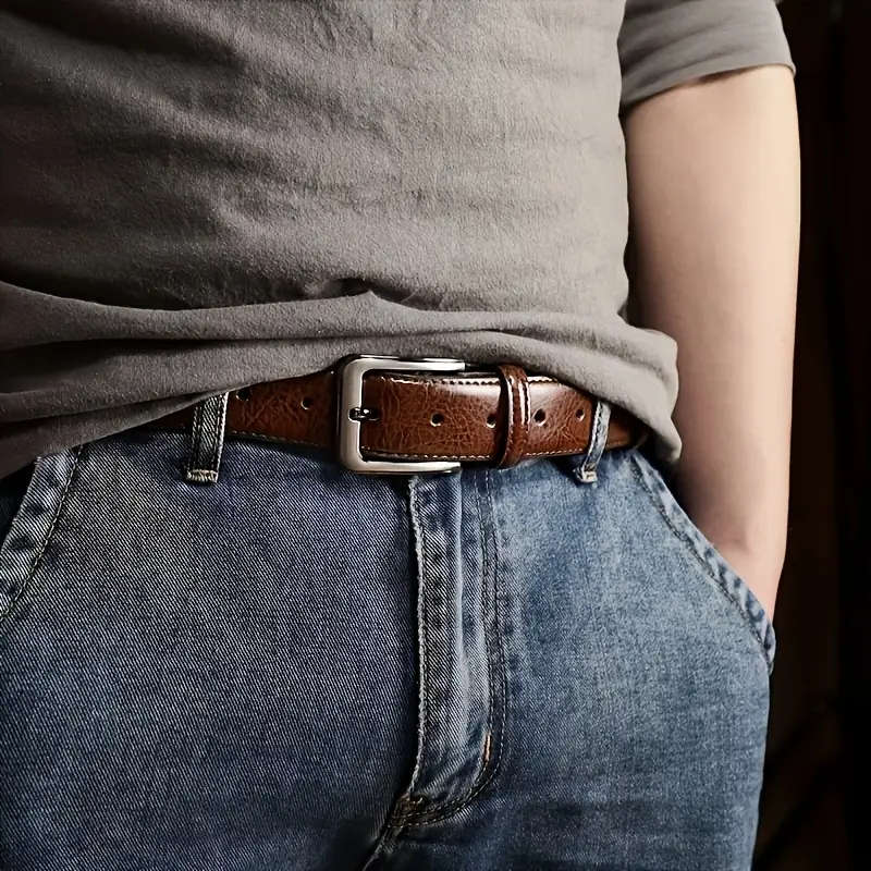 Mens Genuine Leather Belt