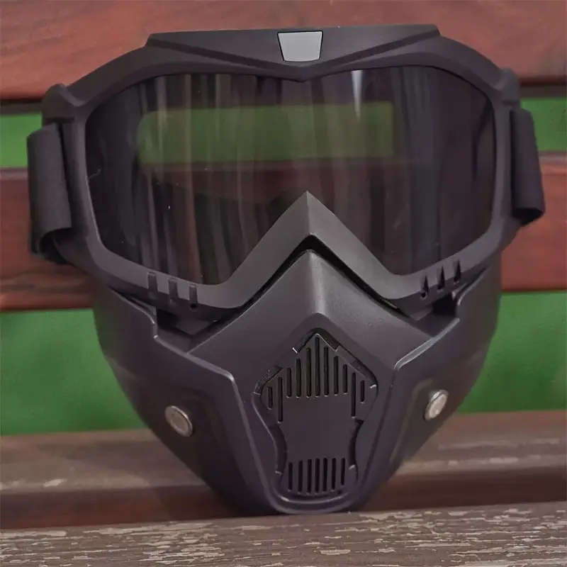 Full-Face HD Transparent Tactical Welding Mask