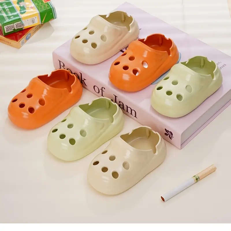 Bohemian-Style Resin Clog Ashtray