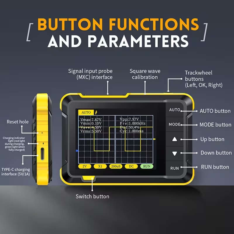 Handheld Mini Oscilloscope
