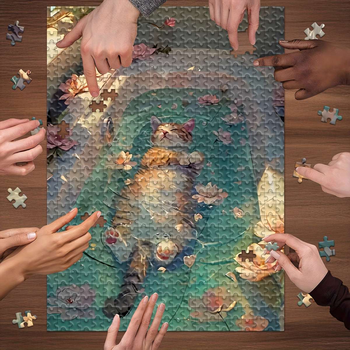1000 Piece Paper Jigsaw Puzzle For Adults
