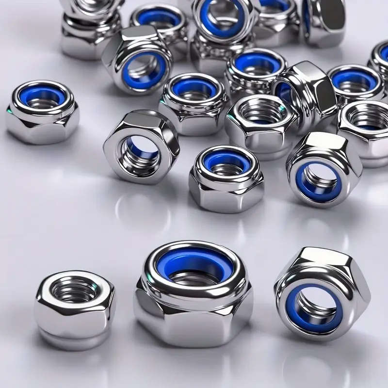 150 Pieces Of Anti-Lock Hexagon Nuts