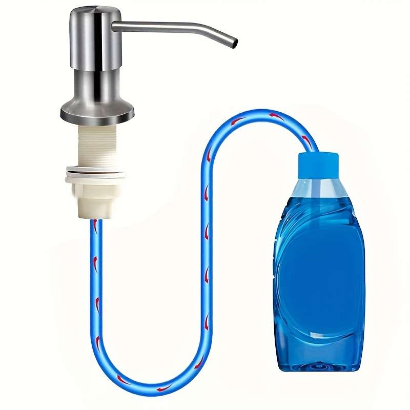 Soap Dispenser for Kitchen Sink with Extension Tube Kit