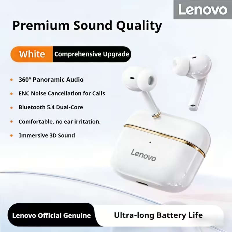 Lenovo Bluetooth Wireless Earbuds