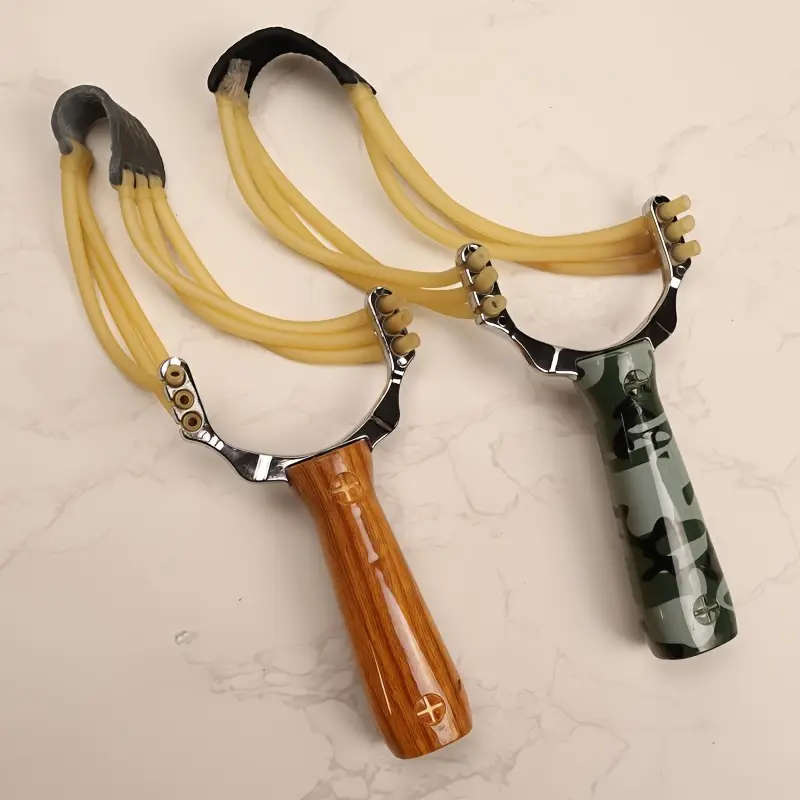 Camouflage Wild Wolf Slingshot