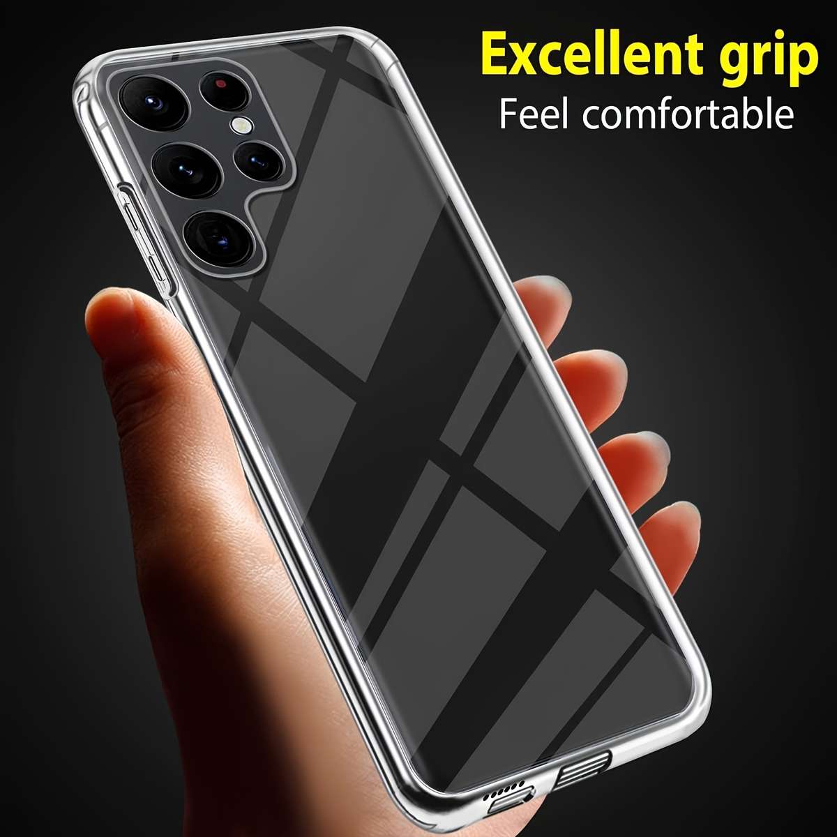 1pc Transparent For Samsung Galaxy S24 FE Phone Cases