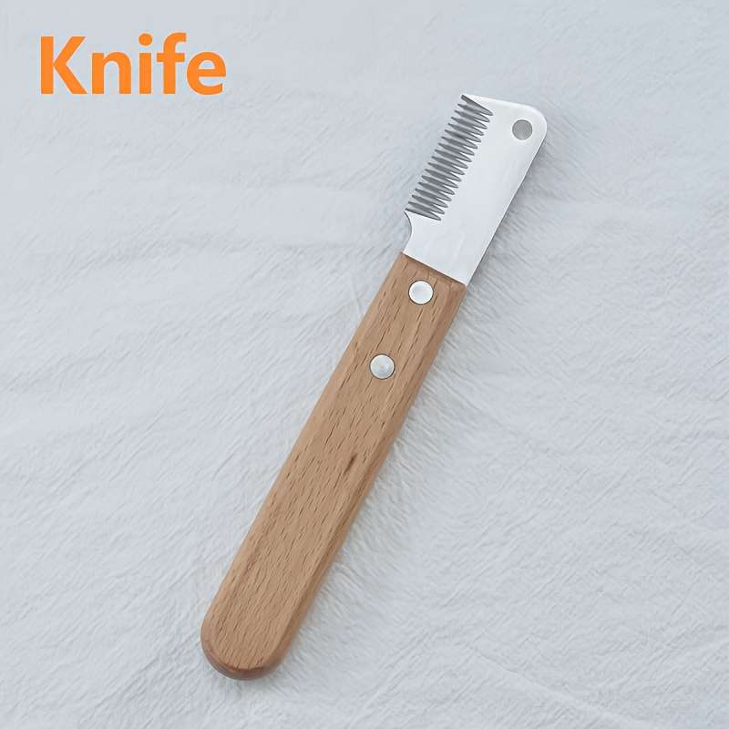 1pc Knife Pet Comb