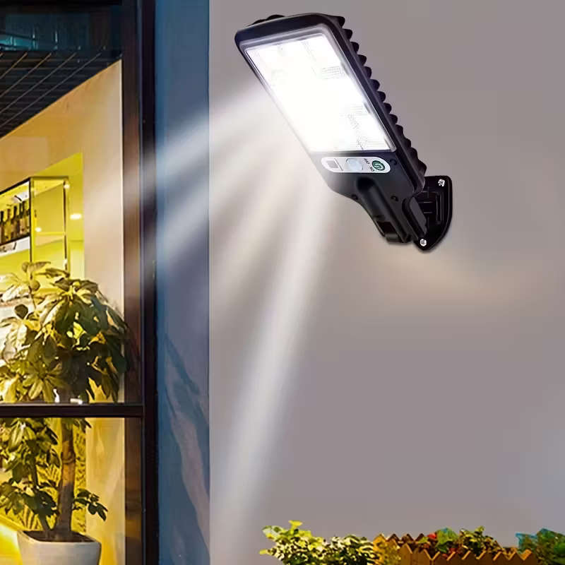 Solar Charging Induction Wall Lamp Solar Light Set with Remote