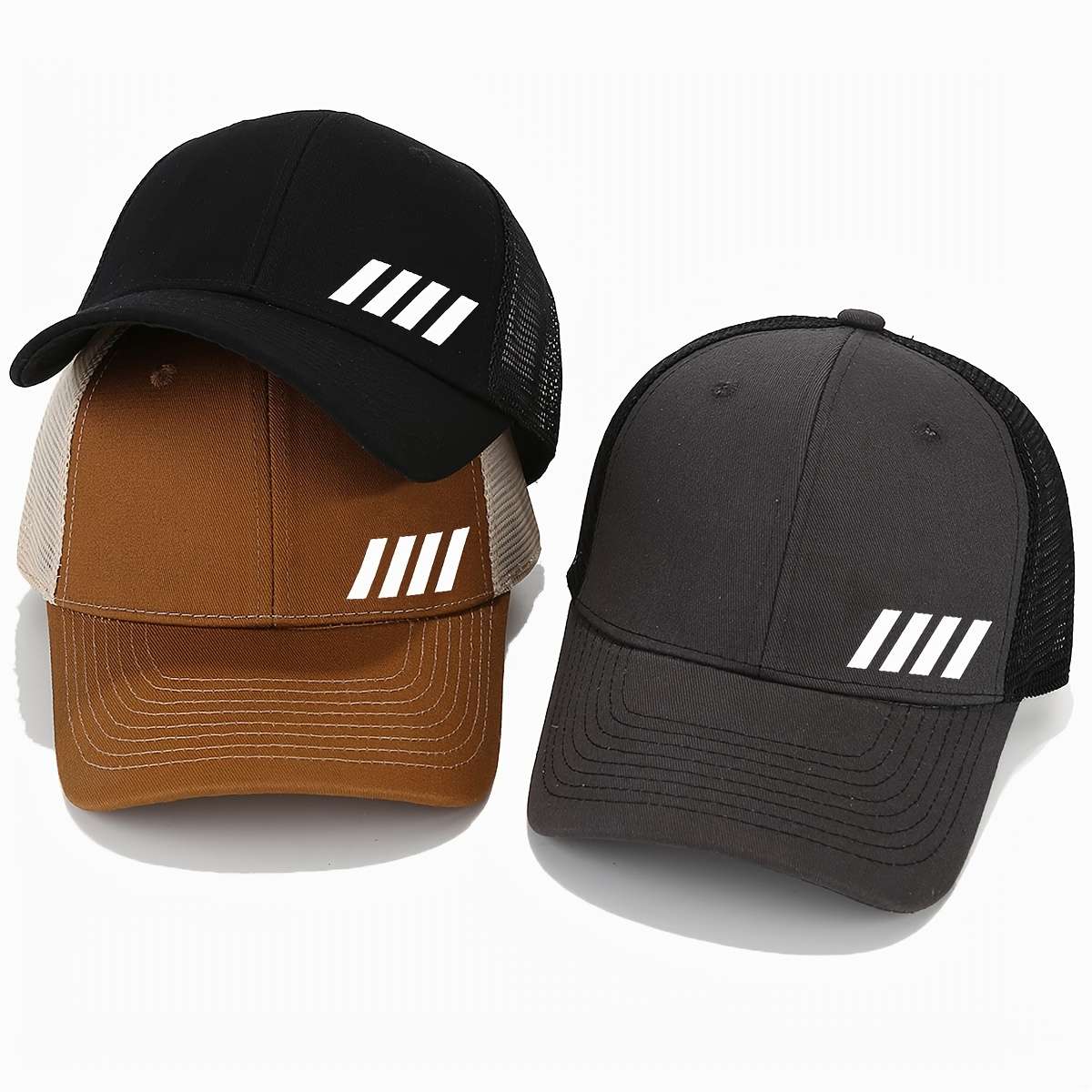 Breathable Mesh Baseball Cap Adjustable Lightweight Sun Hat