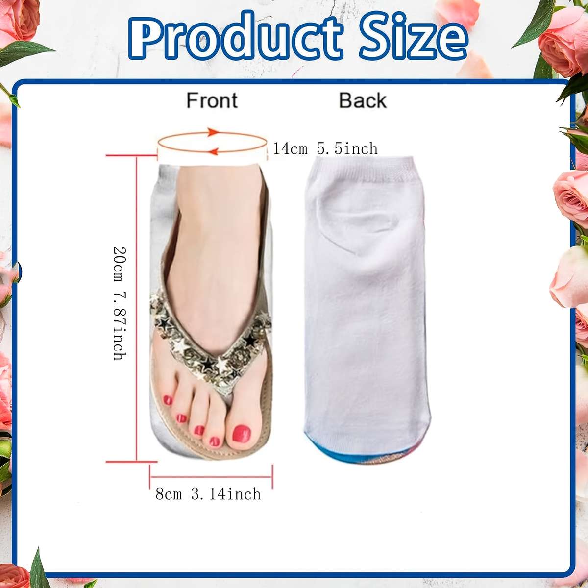 3 Pairs High Elastic Socks