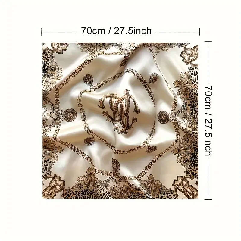 Boho Style 69.85cm Square Scarf for Women