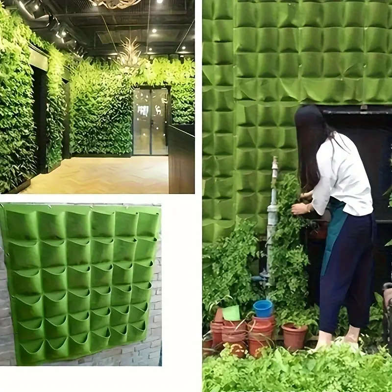 1 GreenWise Modern Geometric Wall Mount Grow Bag