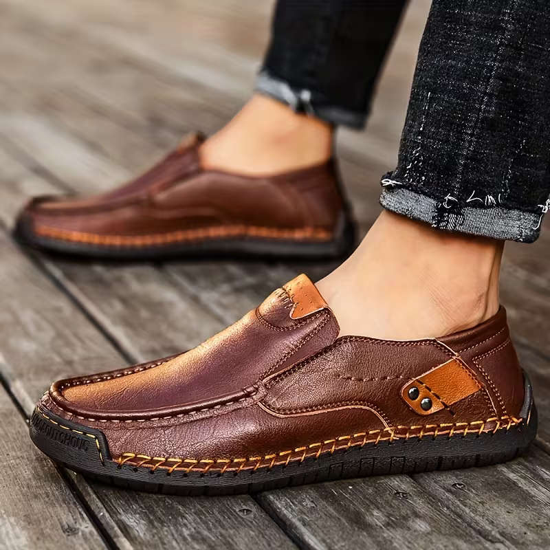 Stylish And Lightweight Britishstyle Mens Loafers
