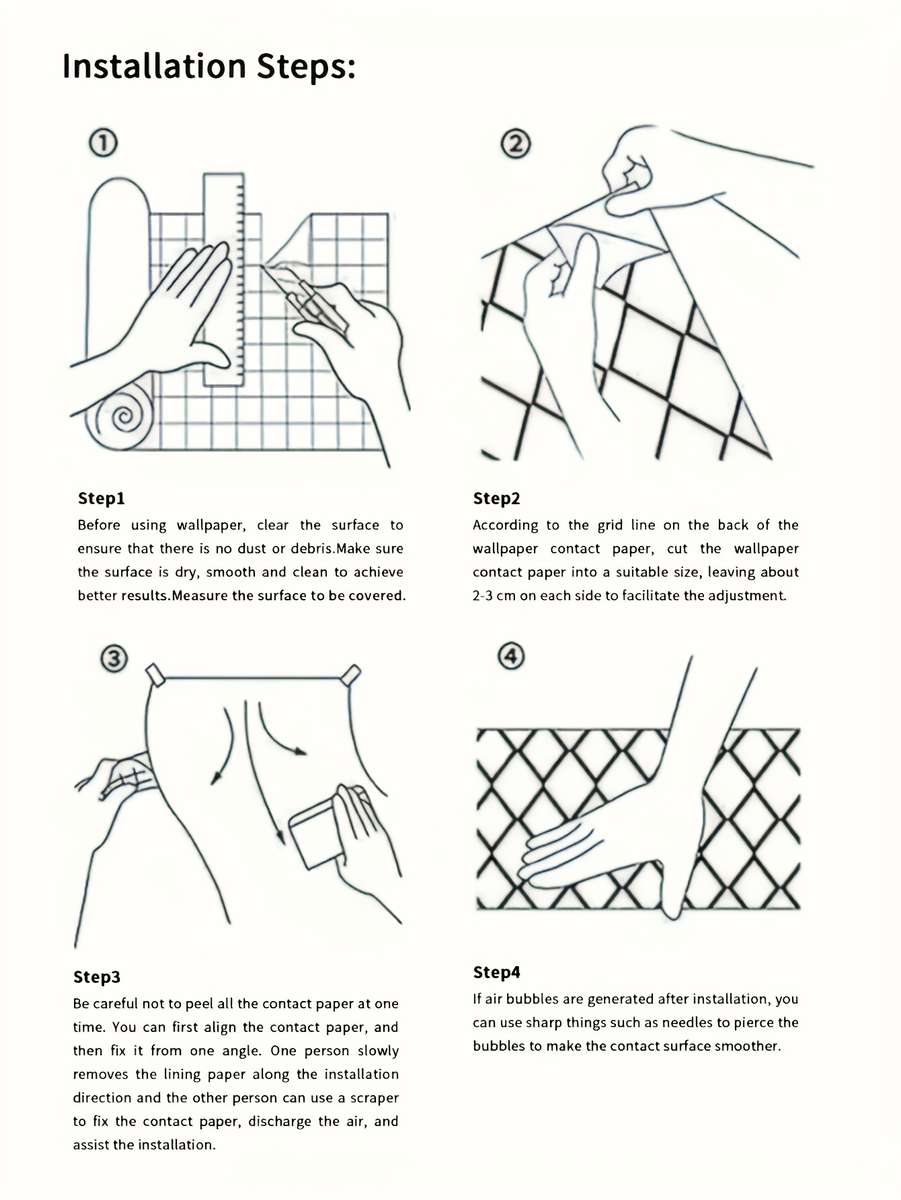 1PC Wall Stickers60x200cm 23.62inx78.74in