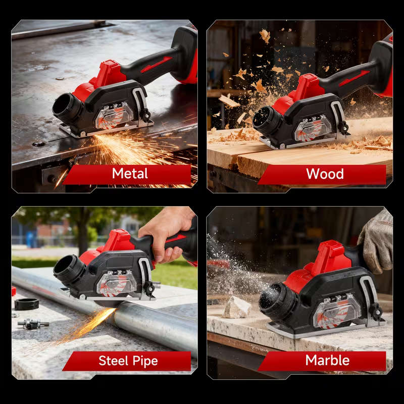 MORX Cordless Mini Circular Saw with 4000mAh 21V Battery