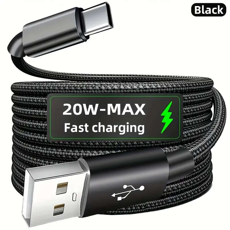 3m High-speed Type-C Charging Cable