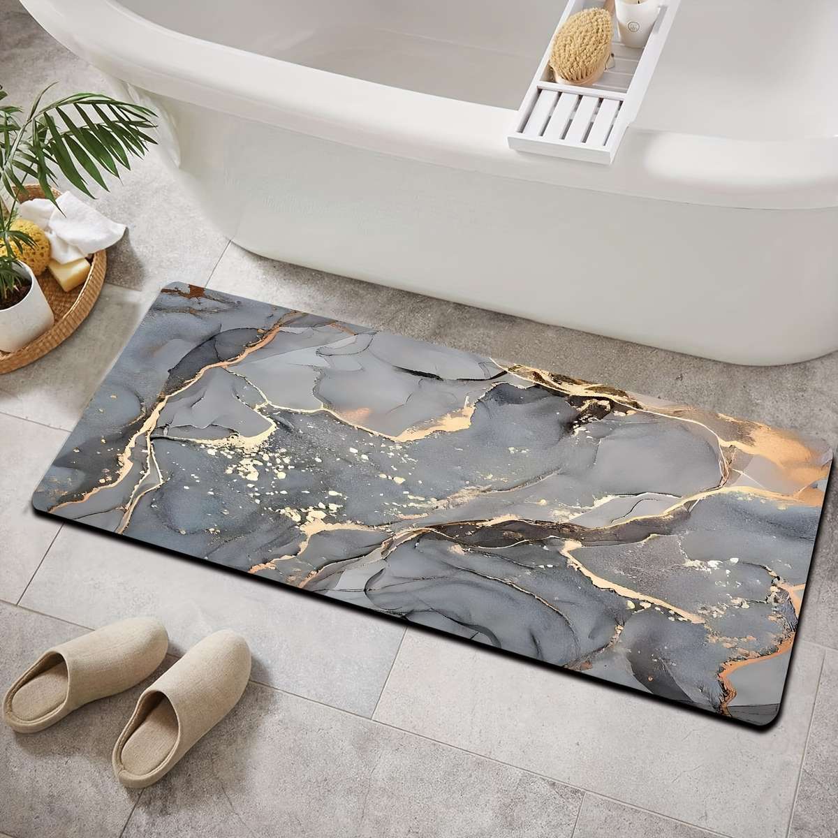 1Pc Green 20x31inch 50x80cm Floor Mat