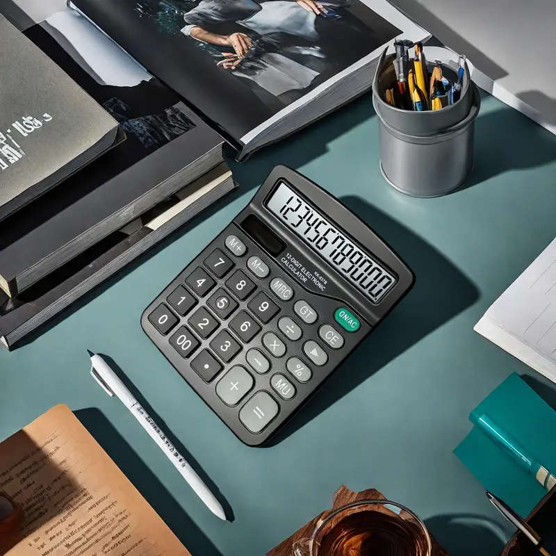 Professional Business Calculator With Large LCD Display