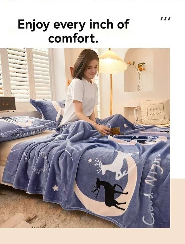 Blanket Color Puppy size 150x200cm