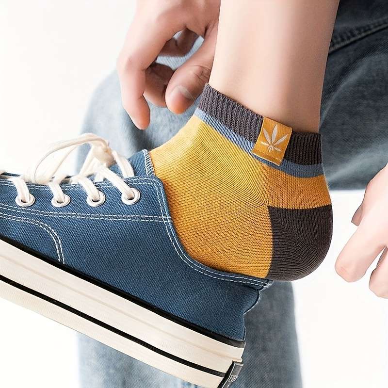 10 Pairs Of Mixed Colors One Size High Elastic Socks