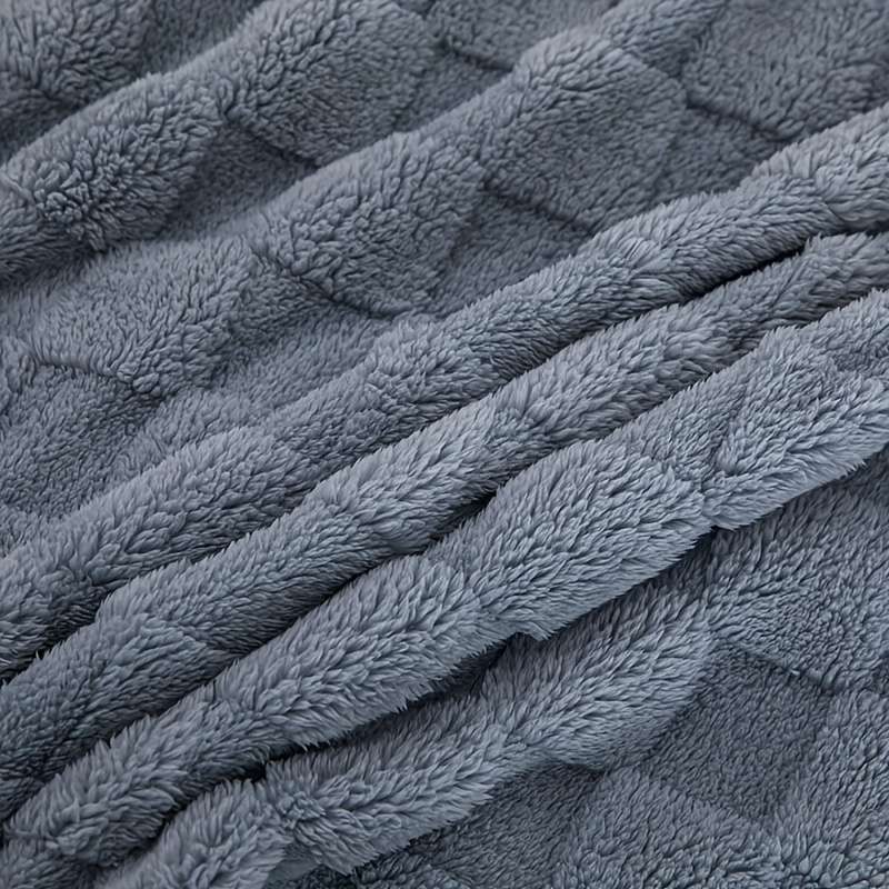 1ps Blanket Color Grey size 100x150cm