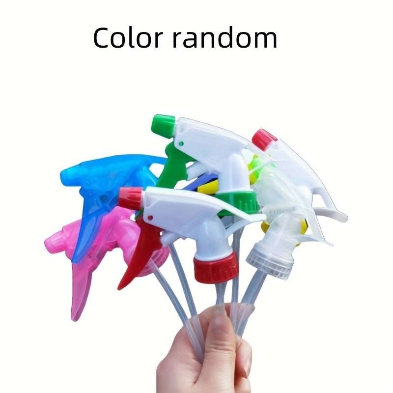 5Pcs Black Wide Application Spray Bottle Nozzles