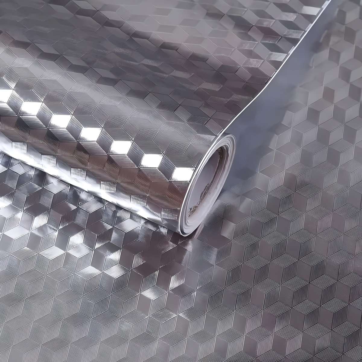 1PC Wall StickersSilver  Vine Man40cm WideX200cm