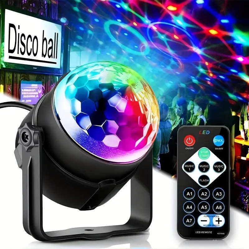 RGB Disco Ball Light