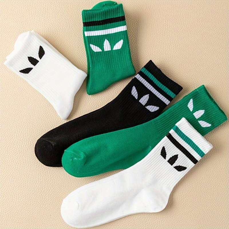 10 Pairs Multicolor One Size High Elastic Socks